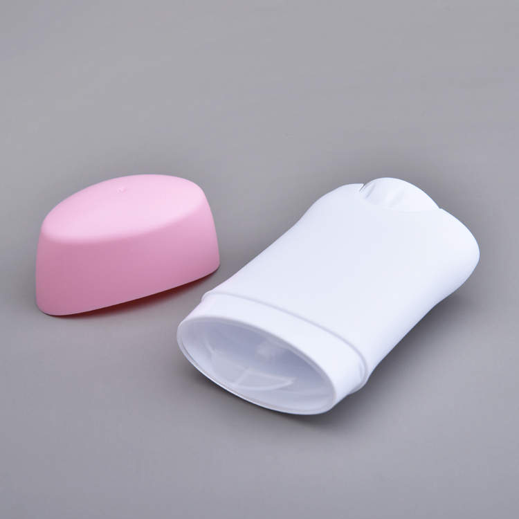 30g White And Pink Plastic Twist Up Solid Stick Container Deodorant Tubes Wholesale