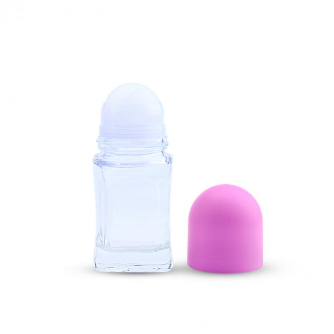 Recyclable Empty Glass Rollerball Bottles Ball Diameter 35mm 1