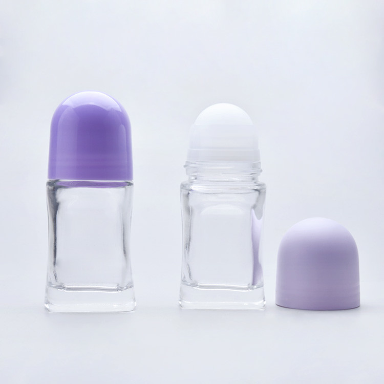 Recyclable Empty Glass Rollerball Bottles Ball Diameter 35mm