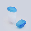 48g Oval Deodorant Stick Tube with Flat Cap – Refillable PP+PE Bottom Fill Container