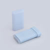 19g Card Shape Deodorant Stick Tube with Flat Cap – Refillable PP+PE Bottom Fill Container