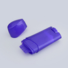 Customizable Oval Deodorant Stick Tube Container – 40g/65g Refillable PP+PE Packaging with Bottom Filling