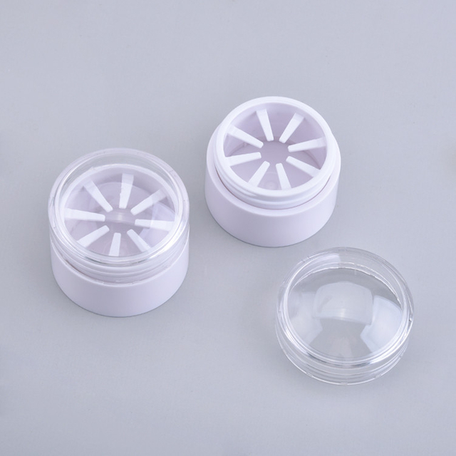 Air Tight Customized Plastic Deodorant Containers White For Odor Control
