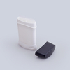 Oval Deodorant Stick Tube Container – 50g/76g Refillable Plastic Packaging for DIY & Commercial Use | PP+PE
