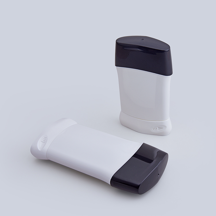 Oval Deodorant Stick Tube Container – 50g/76g Refillable Plastic Packaging for DIY & Commercial Use | PP+PE