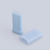 19g Card Shape Deodorant Stick Tube with Flat Cap – Refillable PP+PE Bottom Fill Container