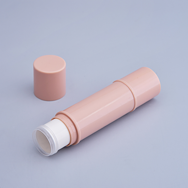 8g Round Deodorant Stick Tube – Customizable Color & Logo, Refillable PP Tube with Bottom Fill