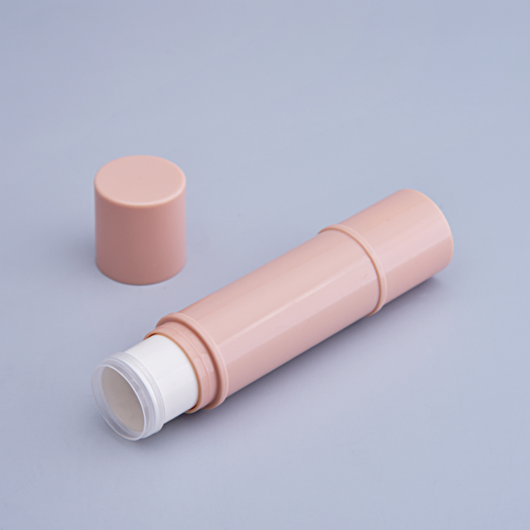 8g Round Deodorant Stick Tube – Customizable Color & Logo, Refillable PP Tube with Bottom Fill