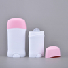 30g White And Pink Plastic Twist Up Solid Stick Container Deodorant Tubes Wholesale