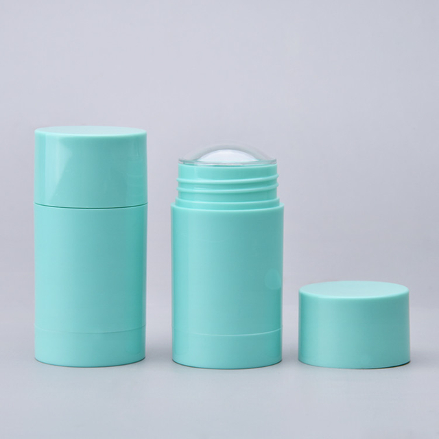 1.35 Oz 40g Empty Round Deodorant Tubes ABS Plastic Twist Up