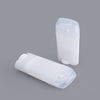 Plastic PP 40g 80g Oval Clear Deodorant Stick Container