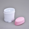 30g White And Pink Plastic Twist Up Solid Stick Container Deodorant Tubes Wholesale