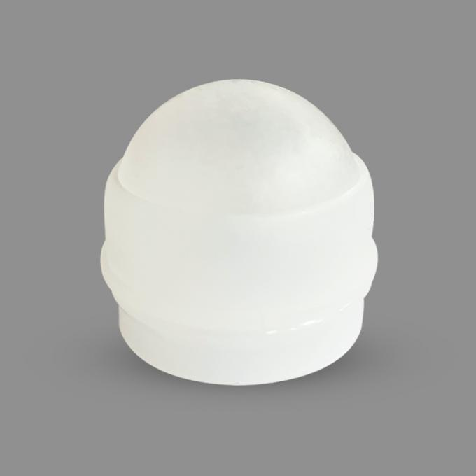 White PP Roller Ball Inserts Ball Diameter 25.4mm For Empty Deodorant Bottle 0